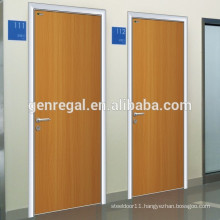 hospital office use Aluminum frame Wooden doors